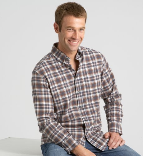 Big & Tall Blue Harbour Long Sleeve Check Shirt