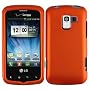 Orange Hard Case Cover for LG Optimus Slider LS700&hellip by HRTWireless