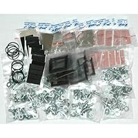 XBOX 360 Bulk Hardware Repair Kit & 12 Sets RAM Thermal Pads, 12 GPU CPU Foam Shim Sets, 12 DVD Repair Kits, & 5 Southbridge X-clamp Fix Kits Complete with XBRdepot Stars 900 Thermal Compound & Complimentary Deluxe Instructional e-Manual