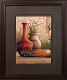 We Are The Clay, You Are The Potter, Framed Inspirational Wall Print (Isaiah 64.8)