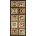 Mohawk Home Radiant Squares Rug - Dusty Black (25x94")