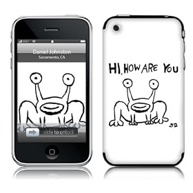 MusicSkins - Sticker pour Apple iPhone 2G / 3G / 3GS - Daniel Johnston Hi How Are You (Import Royaume Uni)