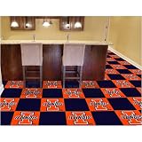 Illinois Fighting Illini NCAA Team Logo Carpet Tiles
