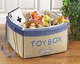 TOY BOX - Fold Down Doggy Toy Box