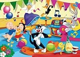 Jigsaw Supercolour 104pc Looney Tunes Bugs Bunny Tweety