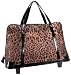 Toss Designs Congo Rolling Cabin Bag,Leopard/Black,one size