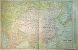 MAP JAPAN INDIA CEYLON CHINESE EMPIRE PHILIPPINE ISLAND
