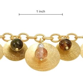 CITRA Made in Italy High Quality Bracelet With 8.40ctw Genuine Tourmalines... by