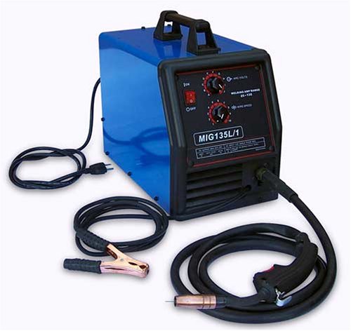 TROY 135 AMP Mig/mag Welder Flux Welding Welder Machine NEW