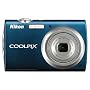 Nikon Coolpix S230 10MP Digital Camera with 3x Optical Zoom and 3 inch Touch Panel LCD (Night Blue)