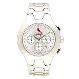 St. Louis Cardinals MLB Men's Hall of Fame Watch with Stainless Steel Bracelet