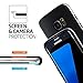 Galaxy S7 Edge Case ,Vancase Premium Dual Layer Protection Stripe Vintage Design with Metallic Frame - Slim-Fit - Shock Absorbent Drop Protection Case for Galaxy S7 Edge (2016)