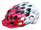 Catlike Erwachsenen Helm Whisper Plus MTB, wei&szlig;/rot, M = 54-58cm, FA003441043