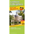 Rad- und Wanderkarte Landkreis Ludwigsburg: Mit Ausflugszielen, Einkehr- & Freizeittipps, wetterfest, reissfest, abwischbar, GPS-genau. 1:50000