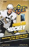 2008/09 Upper Deck Series 1 Hockey HOBBY Box - 24p8c