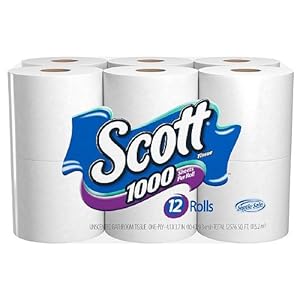 Scott 1000 Bath Tissue 12 roll
