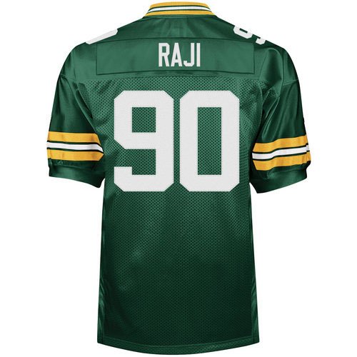 Green Bay Packers 90 B. J. Raji Green NFL Jerseys Authentic Football Jersey Size 48-56 (Please Select the Size When You Order, Can Do Drop Shipping)