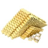 Cotton Filled Jewelry Gift Boxes Gold Color 2