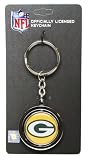 51WplaGp7xL. SL160  Green Bay Packers   NFL Spinning Logo Keychain