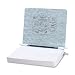 ACCO Pressboard Hanging Data Binder, 8.5 x 11 Inches Unburst Sheets, Light Gray (54124)