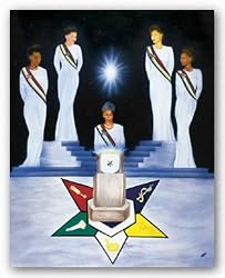 Sisters of the Light - Eastern Star by Jamal Scott 8"x10" Art Print Poster