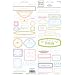 Fiskars Heidi Grace Designs Clear Stickers Baby Words