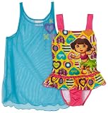 Dora Girls 2-6X Two Piece Swim Set