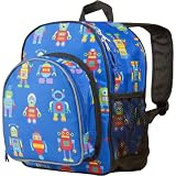 Wildkin Olive Kids Robots Pack 'n Snack Backpack