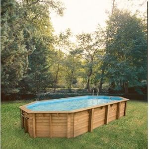 Piscine Océa 470 X 860 cm - H130 cm - Liner Bleu 75/100ème