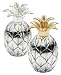 Godinger Pineapple Silver Plated Salt and Pepper Set