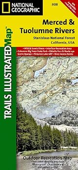 TI Map #808- Merced and Tuolumne Rivers/Stanislaus National Forest