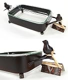 Medium Paloma Rectangular Casserole with Glass Insert