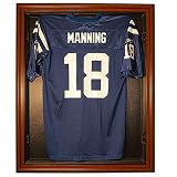FULL SIZE FOOTBALL BASEBALL BASKETBALL JERSEY DISPLAY CASE