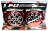 Blazer C5721 Clear Lens LED Submersible Trailer Light Kit for Trailers Under 80 Wide