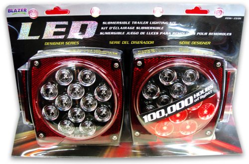OrderNow Blazer C5721 Clear Lens LED Submersible Trailer ... subaru impreza trailer wiring harness 