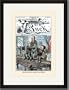 Black Framed/Matted Print 17x23, Puck Magazine: Good Men on a Bad Platform