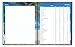 Blue Sky 2015-2016 Academic Year Weekly and Monthly Planner, Endless Summer Collection, Wire-O Bound, Blue Cover, 8.5 x 11 Inches (17350-W)