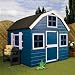 Walton's 6' x 6' Honeypot Dutch Barn Playhouse