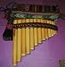 Professional Small Curved Antara Pan Flaute Classic 13 Pipes Case Included