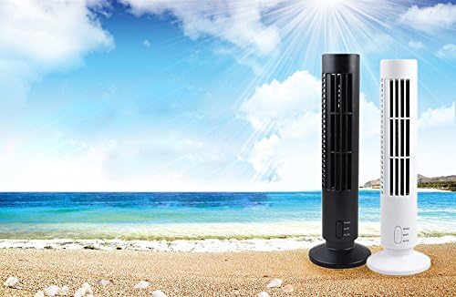 Metro Shop USB No Leaf Fan Tower Vertical Double File Air Conditioning Fan Super Wind Y4017 New