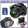 Panasonic Lumix DMC-GH1 12.1 MP 1080p HD Video Digital Camera w/ 14-140mm f/4-5.8 Lens + Unpack & Shoot Pack K#1