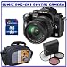 Panasonic Lumix DMC-GH1 12.1 MP 1080p HD Video Digital Camera w/ 14-140mm f/4-5.8 Lens + Unpack & Shoot Pack K#1