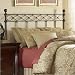 King Fashion Bed Group Argyle Metal Poster Headboard in Copper Chrome King Fashion Bed Group Argyle Metal Poster Headboard in Copper Chrome