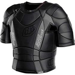 Troy Lee Designs BP 7850-HW Shirt Adult Undergarment Dirt Bike Motorcycle Body Armor - Black