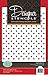 Designer Stencils C206 Mini Polka Dot Cake Stencil, Beige/Semi-Transparent