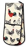 Ulster Weaver Rooster Cotton Double Oven Gloves