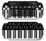 I Love Piano Decorative Protector Skin Decal Sticker for Sony Playstation PSP 1000 Portable System