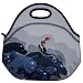 Snoogg Boy Riding The Bull 2596 Travel Outdoor Carry Lunch Bag Picnic Tote Box Container Zip Out Removable Carry Lunchbox Handle Tote Lunch Bag Food Bag For School Work Office RS.549.00