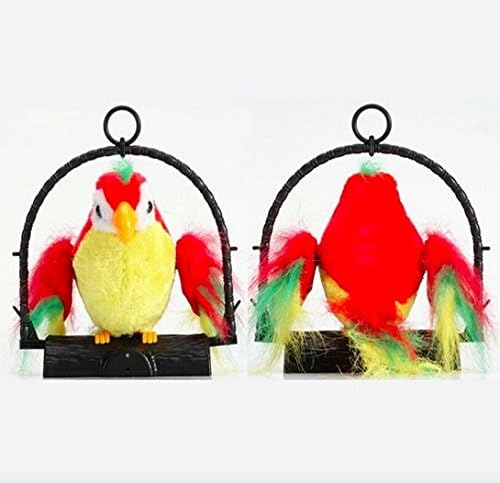 Talking Repeat Parrot Electronic Toy Red Free Gift Kids Parrot Friend Children Can Speak With Parrot and He will Answer