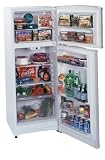 Summit FF882 8.8 cu. ft. Counter-Depth Top-Freezer Refrigerator with Adjustable Wire Shelves, Turbo Flow Air System, Interior Light and Adjustable Thermostat